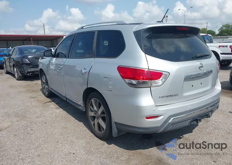 2015 Nissan Pathfinder Platinum/S/Sl/Sv из США, поврежденный, VIN 5N1AR2MN6FC647405